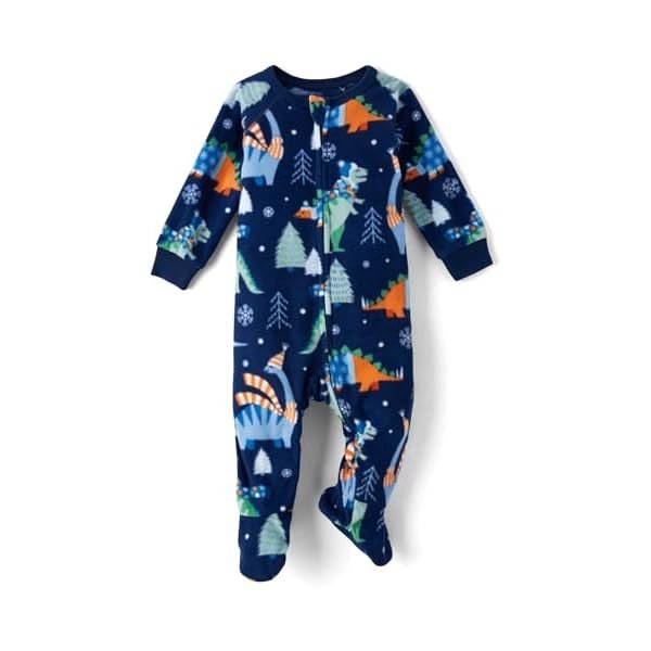 baby-girls And Toddler Fleece Long Sleeve Zip Front One Piece Footed Pajamas,sleep & Play