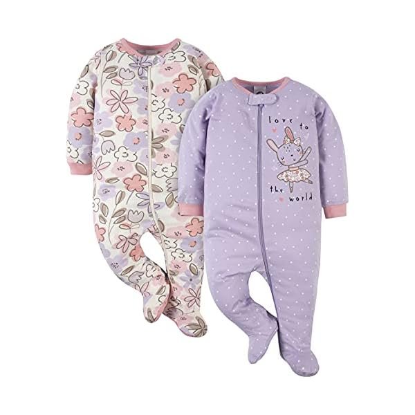 baby-girls 2-pack Sleep 'N Play