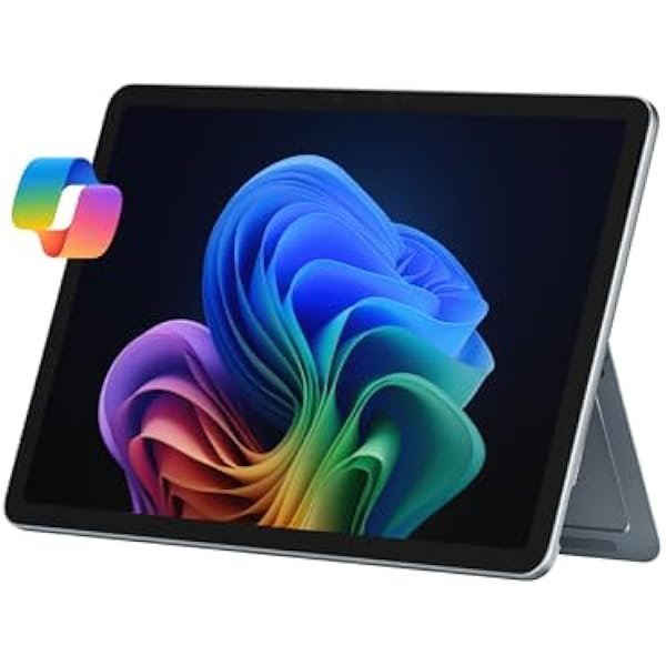 Surface Pro 2-in-1 Laptop/Tablet (2025), Windows 11 Copilot+ PC, 12" Touchscreen Display, Snapdragon X Plus (8 Core), 16GB RAM, 512GB Storage, Ocean