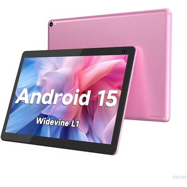 Tablet 10 inch, Android 15 Tablet, 32GB ROM 1TB Expand Computer Tablets, Quad Core Processor 6000mAh Battery, 1280x800 IPS Touch Screen, 2+8MP Dual HD Camera, Bluetooth WiFi Tablets PC