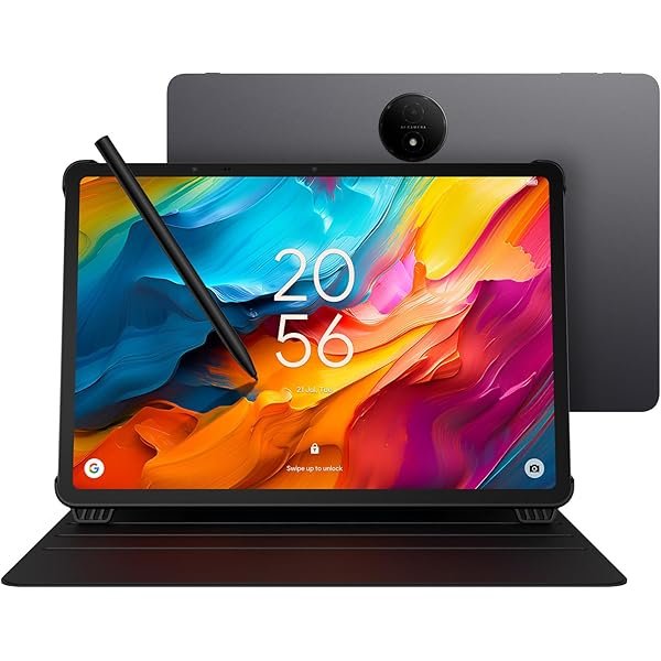 NXTPAPER 14 Android Tablet, 14.3" Paper-Like Display Drawing Pad, Digital Notebook & Musician Tablet with 4096-Level Stylus & Flip Case, 8+8GB RAM, 256GB Storage, 10000mAh, Multi-Window, Gray